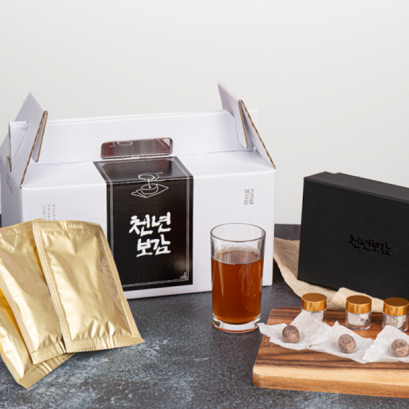 건강식품, 천년보감, 천년장뇌산삼진액, 천년벌나무 진액, 천년산삼단, 산삼환, 산삼, 진액, 산삼진액, 벌나무, 산삼단, 선물, 직접제조
